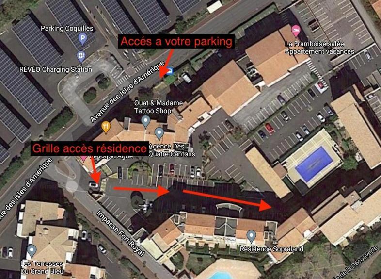 Le Sopraland 419, T2 Climatise, Piscine, Parking Apartment Agde Ngoại thất bức ảnh